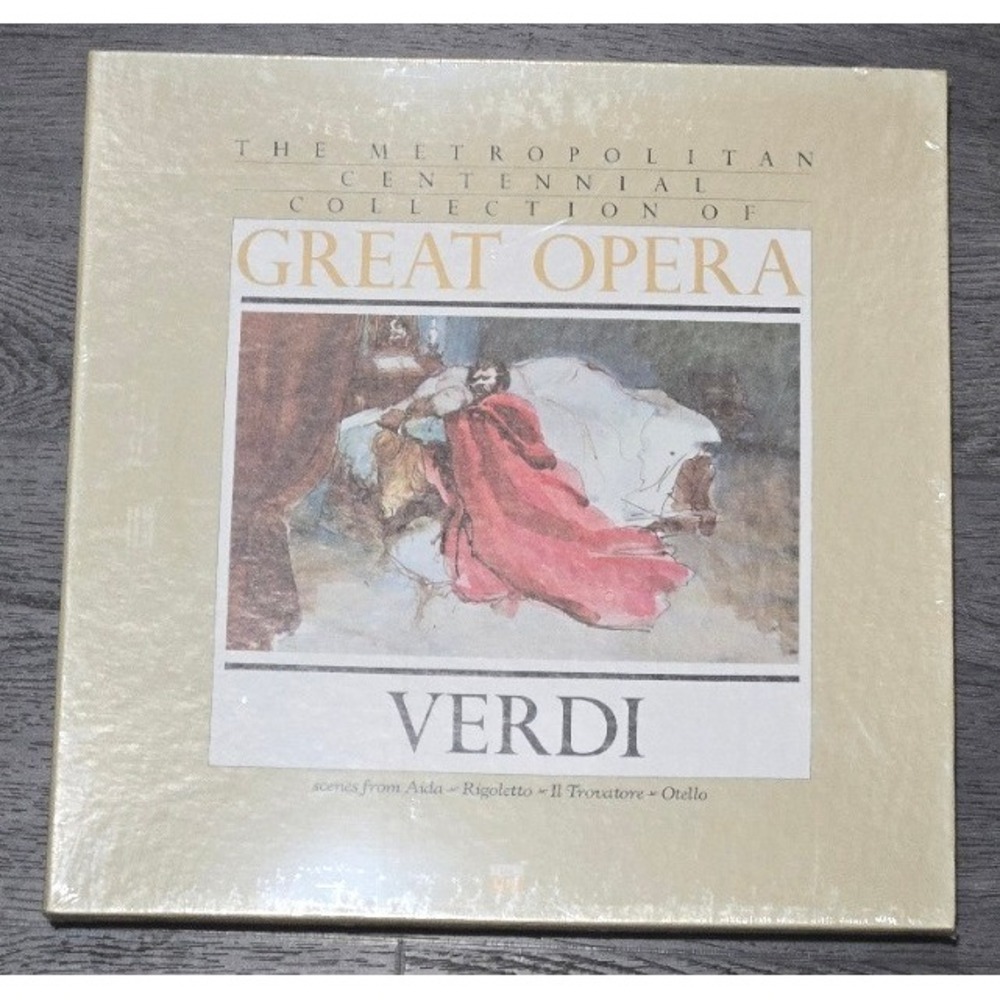 The Metropolitan Centennial Collection of Great Opera: Verdi (Sealed‎ Box Set)